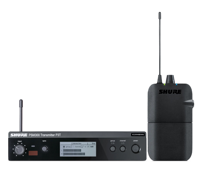 SHURE P3TER-K3E