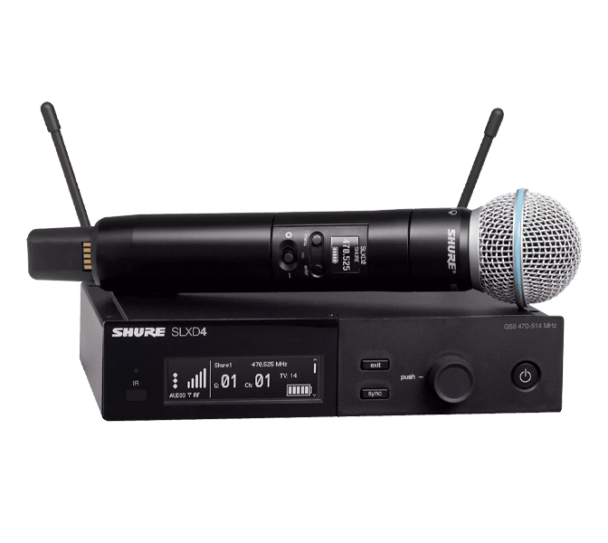 SHURE SLXD24E/B58-G59